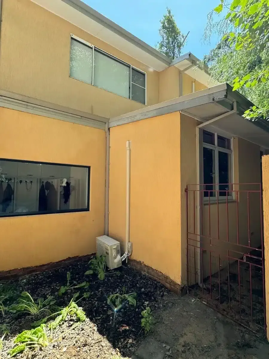 Rendered house exterior after cleaning in Perth